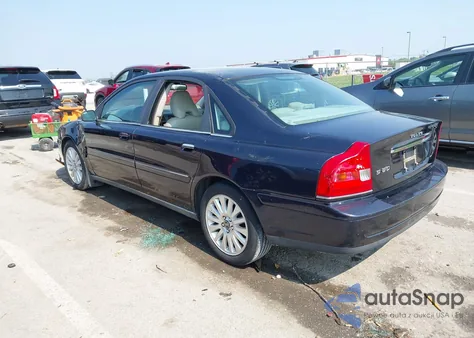 2006 Volvo S80 2.5T from USA, damaged, VIN YV1TS592061437924
